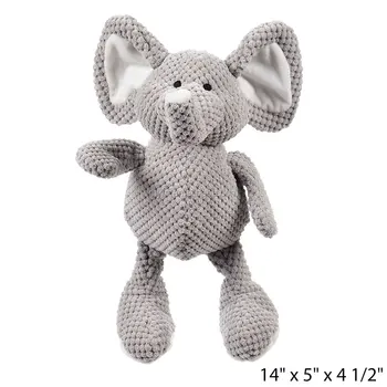 plush elephant dog toy