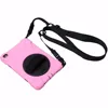 TB001 New PC + Silicone Material Hard Kickstand Band Strap Tablet Case for Samsung Tab A S3 S4 S2 E 8 9.7 10 T590 T387 T837 T820