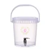 10 Litre Cheap Food Plastic Container Fermenter Beer Barrel Yogurt Bucket Milk Pitcher With Tap And Lid