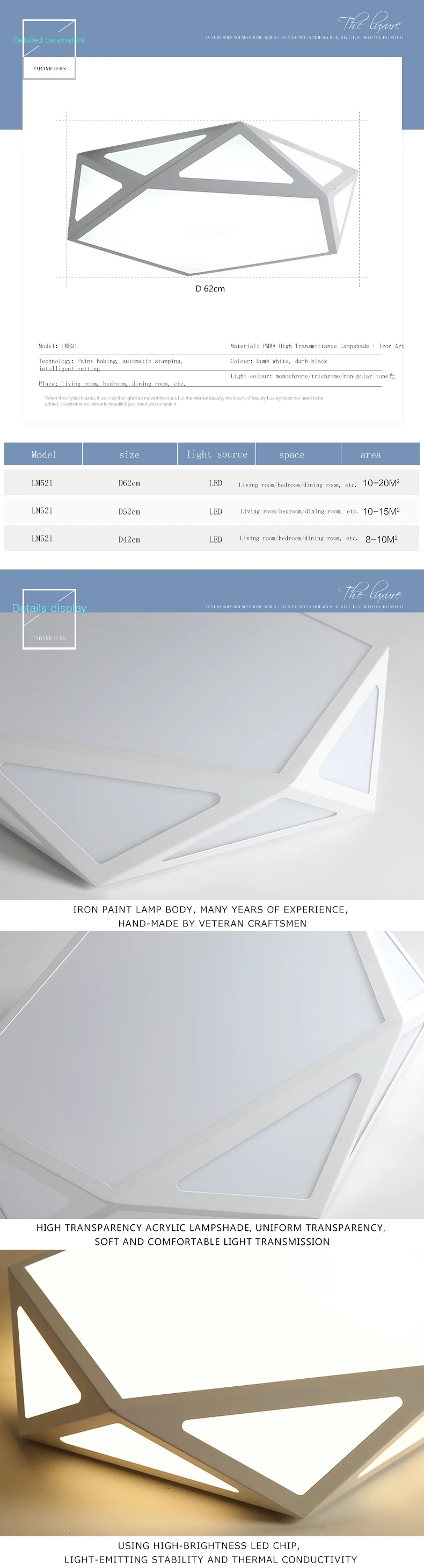 Zhongshan Lighting Factory Surface Mounted Light Fixture,Color Changing Led Hanging Ceiling Light for living room