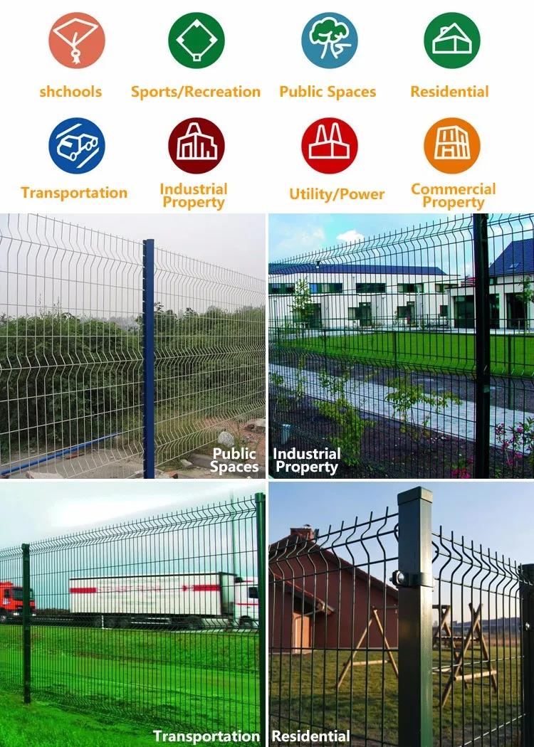 peach post wire mesh fence/cheap farm welded wire mesh fence/fold fence pane YIZE iso quality product