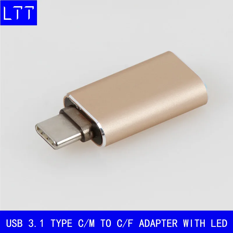 USB type C male to female Type C USB adapters M-F USB 3.1 Type C adapters for New Mac