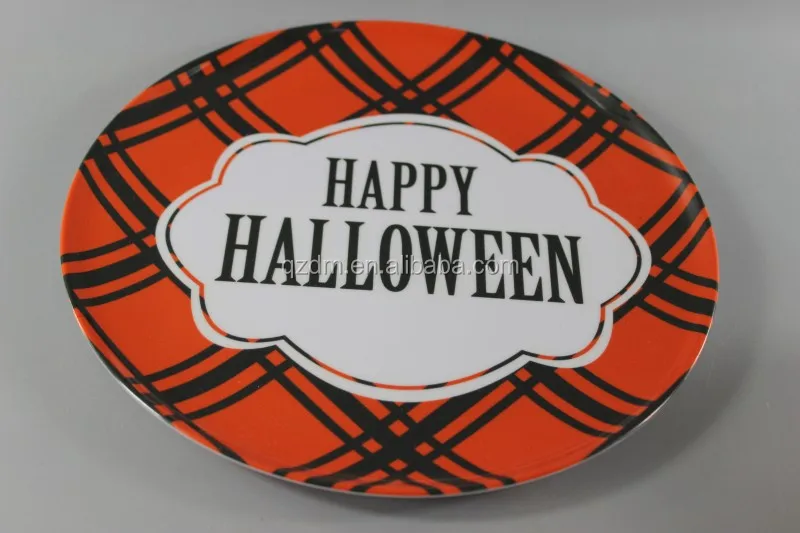 Hallowmas Melamine Dinner Plate Cheap Dishes