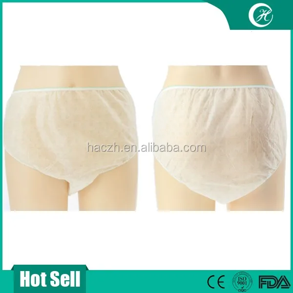 Disposable Paper Underwear With Cotton Liner For Travel Buy