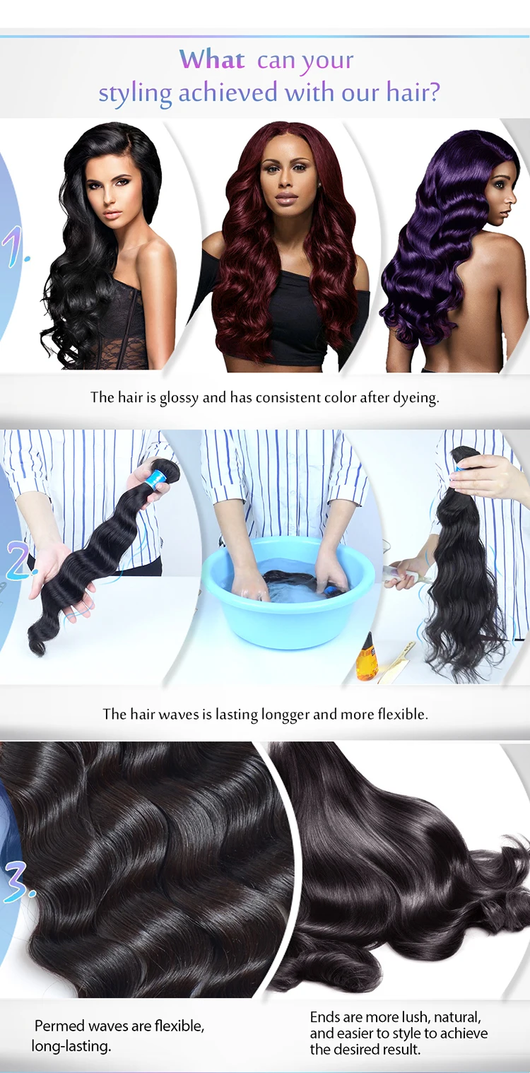 Kbl Top Quality Real Brazilian Hair Wholesale Milky Way HairMink