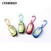 CYSHMILY ABS Plastic Metal Key Ring Promotional CR2032 Battery EDC Mini Cheap Led Cob Keychain Flashlight