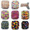 JinoBaby Night AIO Cloth Diaper Heavy Wetter Washable Daipers AI2 Bamboo Care for Babies