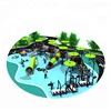 Latest design fun plastic children's outdoor playground manufacturer