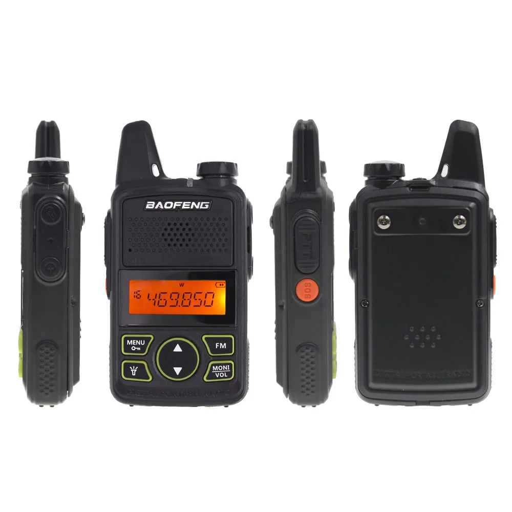 Portable Baofeng Waki Taki Bft1 Uhf Frequency Mini Radio Long Range Handheld Transceiver Ham