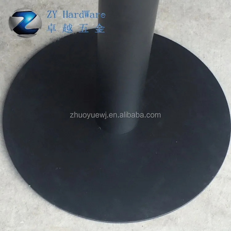 Metal industrial Furniture Legs black antique wrought iron cast iron table base for coffee table top 