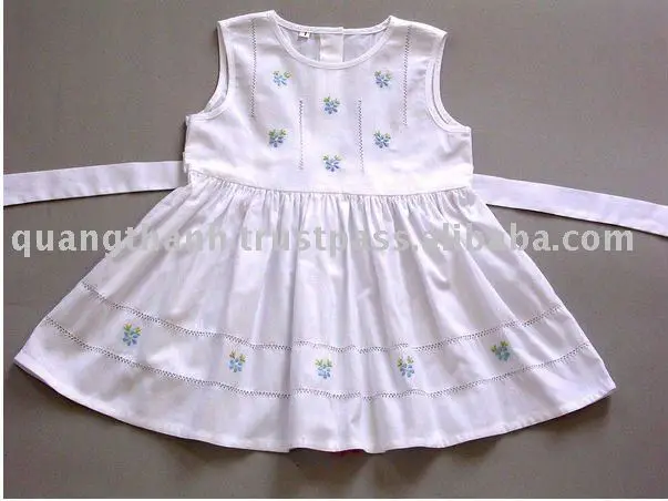 Embroidered Baby Dress