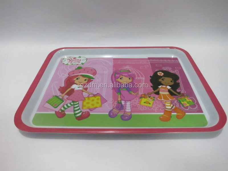 12 Inch Melamine Serving Tray For Kid