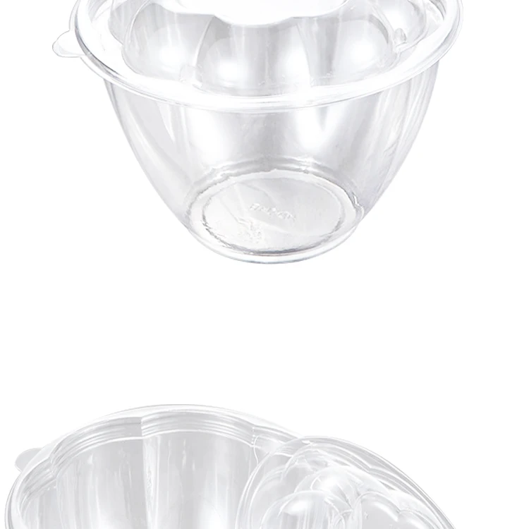 Easy Green Recycling Crystal Plastic Grape Packaging Container Boxes