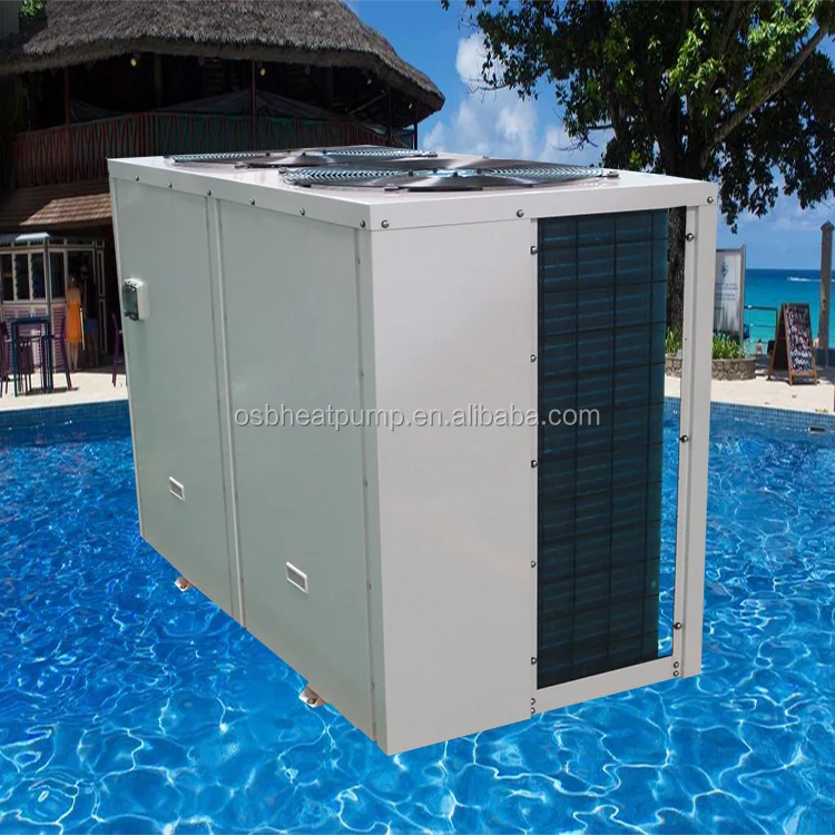 35kw 45kw 50kw Swimming Pool Heat Pump 10p Spa Heater Vertical