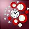Removable Self Adhesive OEM Acrylic Funky Wall Clock