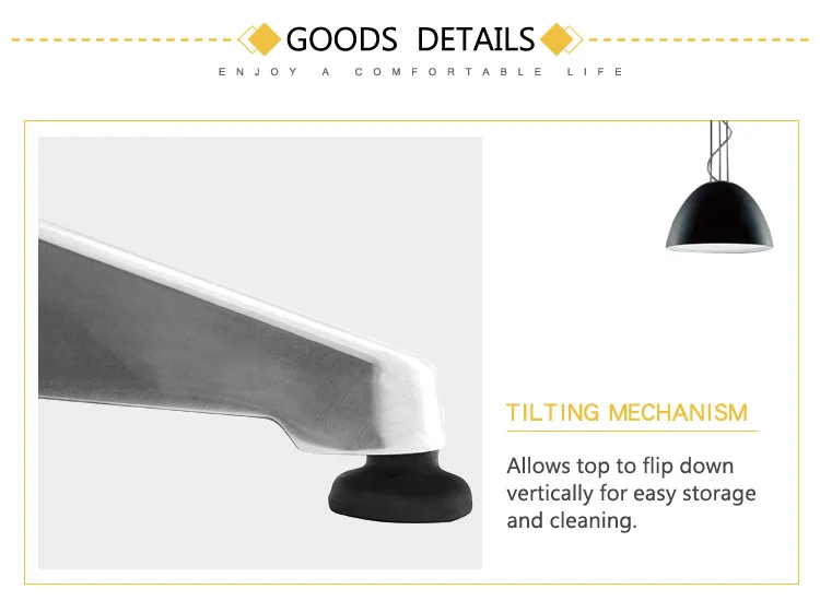 Outdoor stainless steel folding bar cocktail table 