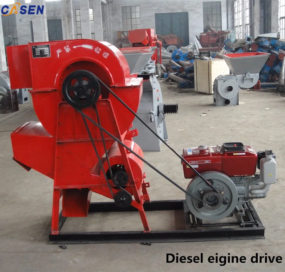 Small Farm Grain Thresher Machine / Wheat Rice Thresher / Grain Sheller