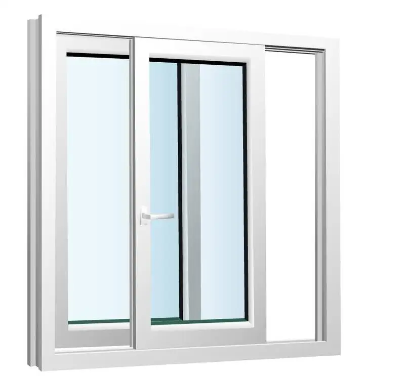 Дешевые раздвижные окна из ПВХ/UVC