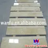 Marble yellow door threshold with non-skid thread