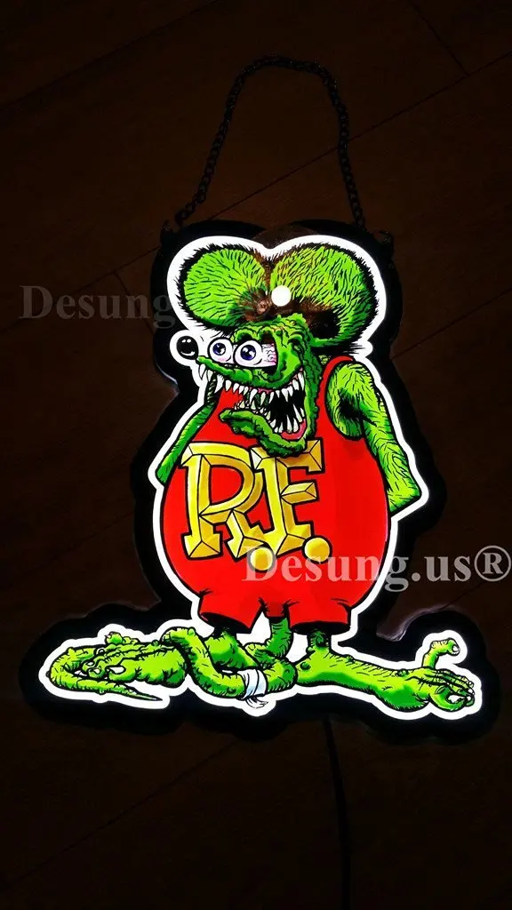 RAT FINK 60cm `Neon´ version Funko