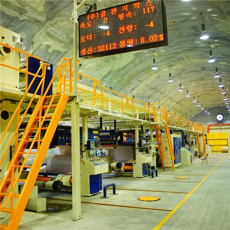 
Corrugated Machine With Paper Board Making Machine 