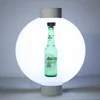Big background Magnetic floating bottle display rack sever levitating bottles display stand