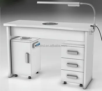 Modern Artificial Stone Nail Salon Manicure Table Station With Modern Artificial Stone Nail Salon Manicure Table Station With Drawers