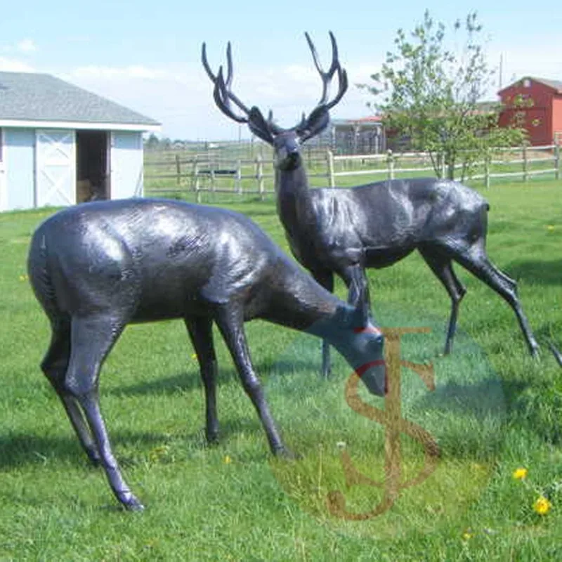 Popular Design Whitetail Deer Yard Statue With Low Price - Buy 