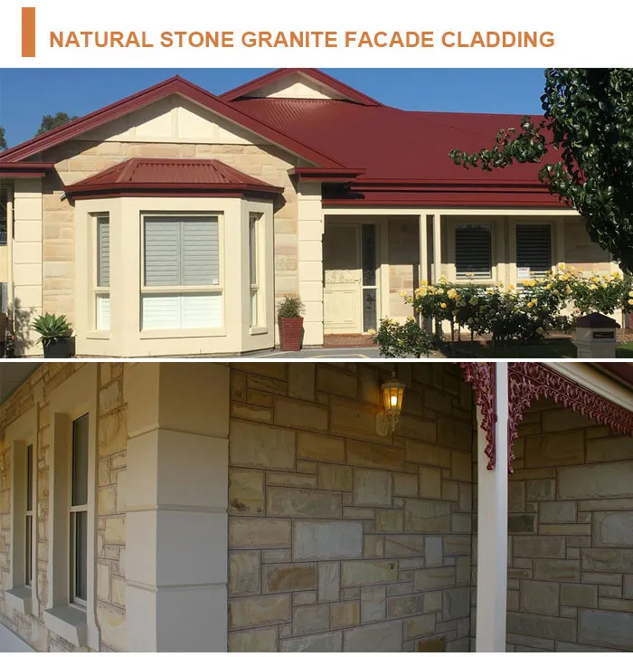 Factory Cheap Price Exterior Wall Cladding Sandstone