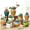 new design bulk garden pot decorative unique design mini ceramic flower pot indoor