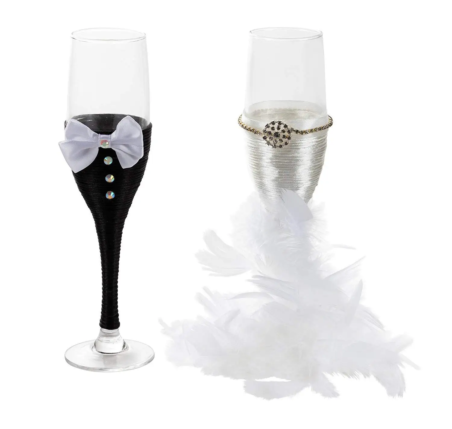 Cheap Bride And Groom Champagne Flutes Find Bride And Groom