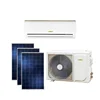 12000/19000btu low temperature heating full DC split unit solar panel air conditioner solar air conditioning