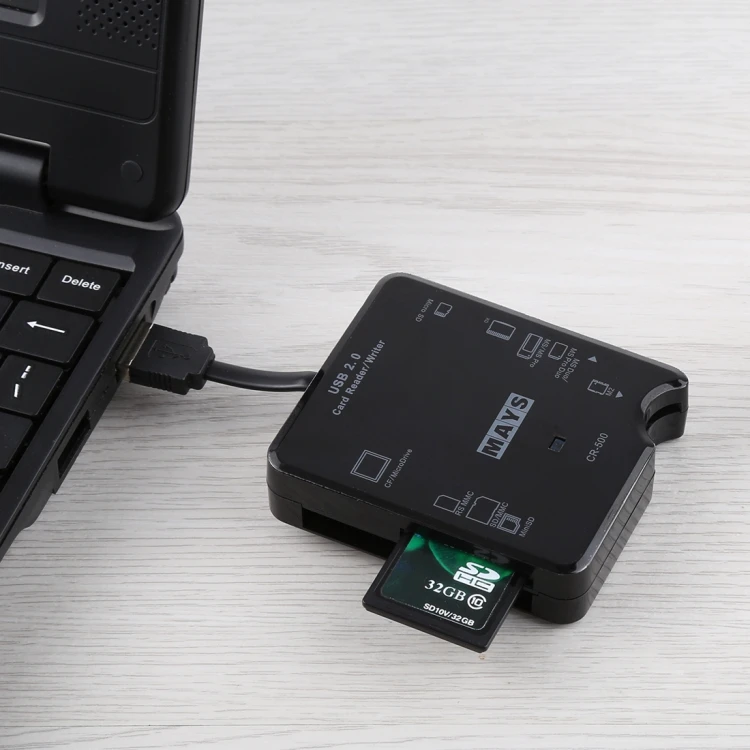 Hi-Speed Card Reader / Writer, Built in USB 2.0 Interface - ANKUX.COM