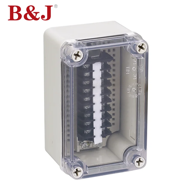 B&j Small Size Electrical Ip68 Waterproof Plastic Enclosure Junction ...