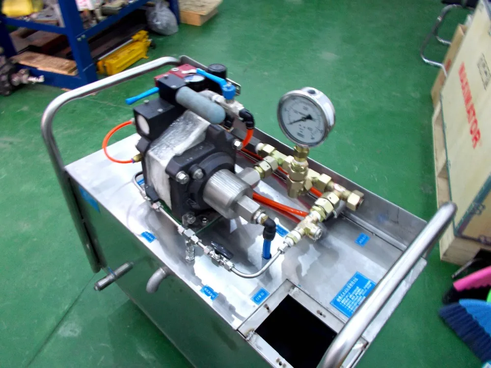 Portable Air Hydraulic Pressure Test Bench