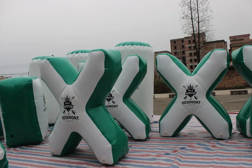 Factory Price Cheap Rental Inflatable Paintball Bunker Psp Field
