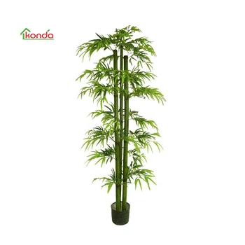 plastic bamboo plant