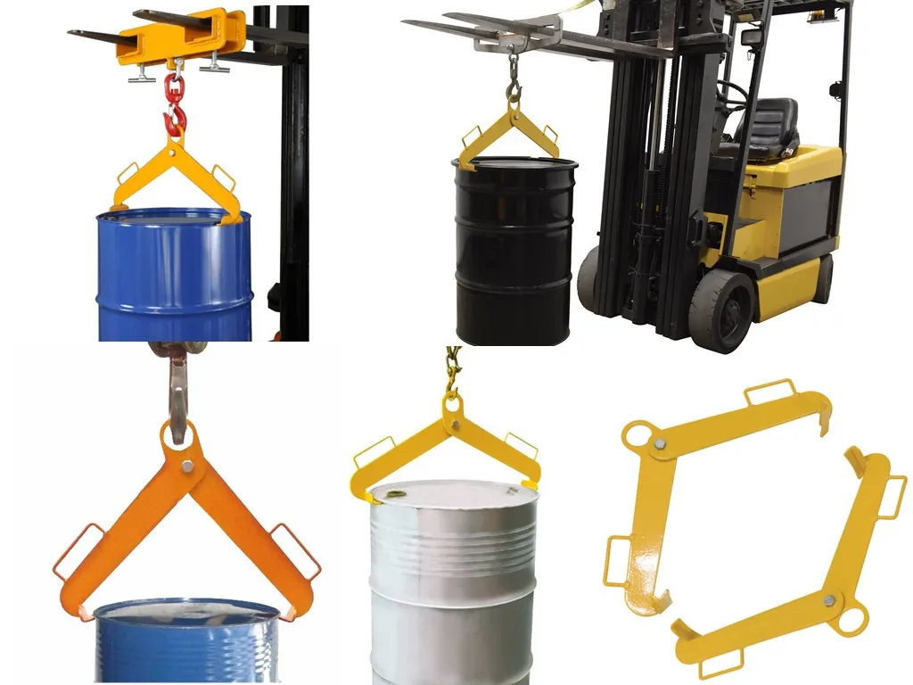 55 Gallon Drum Clamp/forklift Drum Lifter/oil Drum Lifter Clamp Buy