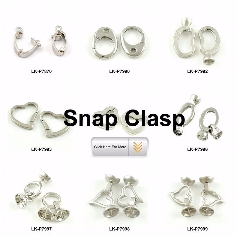 Bulk Spring Ring Clasp Clasp For Bracelets Jewelry Making