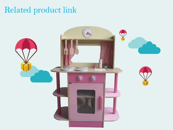 Classic Royal Kitchen Knife Set Of Children Play Wooden Kitchen Toy