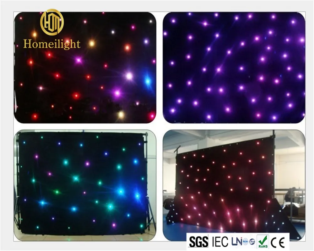 Alt=RGB 3in1 LED star curtain
