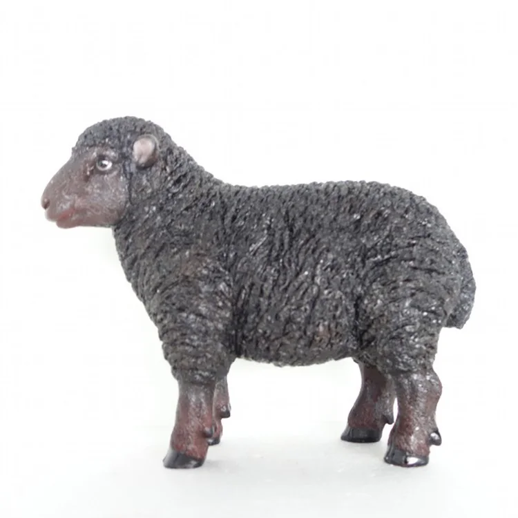 resin sheep garden ornament