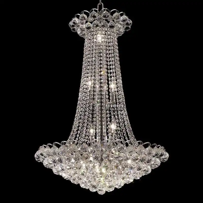 Lighting indoor modern style bedroom crystal chandelier lamp