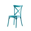 italy design used mold cheap training cross back stackable plastic waiting chair