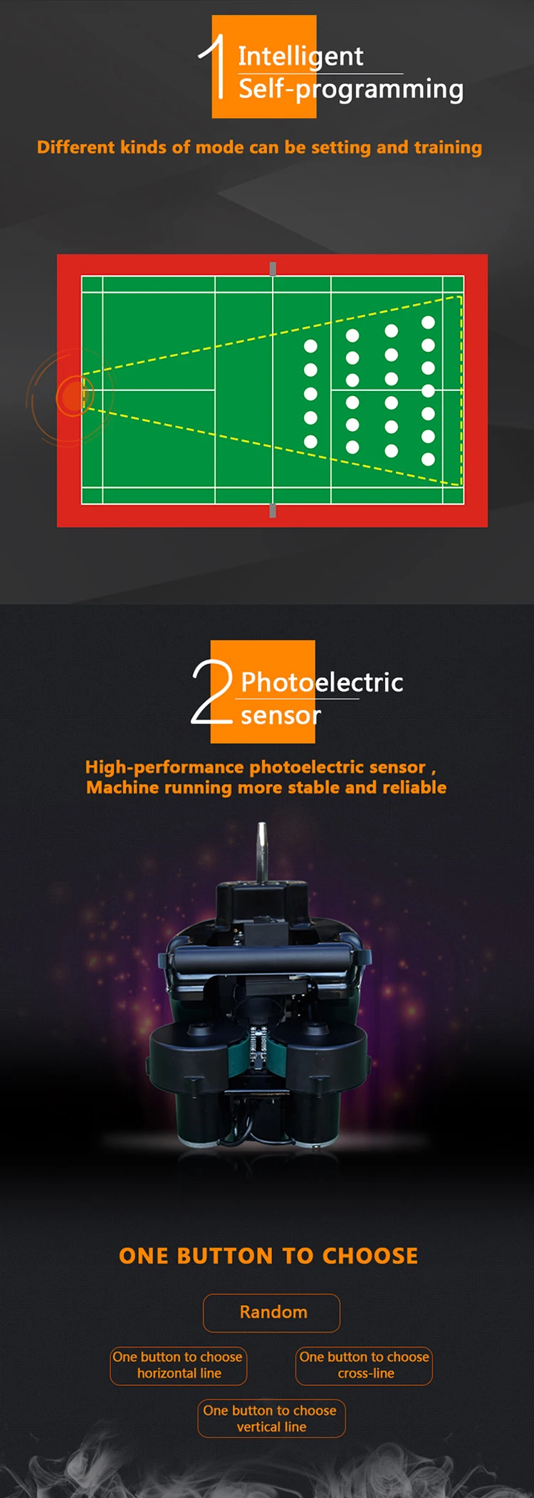 Siboasi Badminton Feeder Machine Shuttlecock Shooter S4025 Badminton