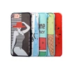 2017 most popular custom trendy universal mobile phone cover accessory uv printing case for iphone 7/7+/8 free sample phone case