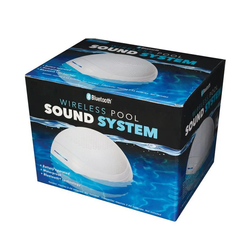 Round Outdoor Bass Stereo Waterproof Floating Bluetooth Speaker