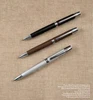 Free sample corporative gifts black /brown/silver metal ball pen, top quality boss metal pen