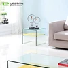 Modern Glass Side Table Sofa Tea Table
