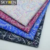 Skygen cheap natural organic cotton digital printed floral Canada custom printed muslin cloth fabric